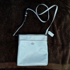 Light Blue Coach Satchel